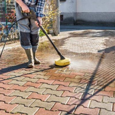 Driveway cleaning