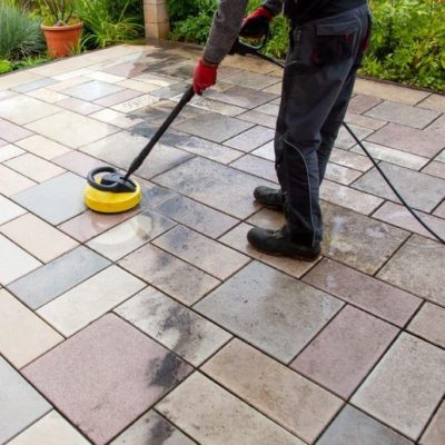 Patio cleaning
