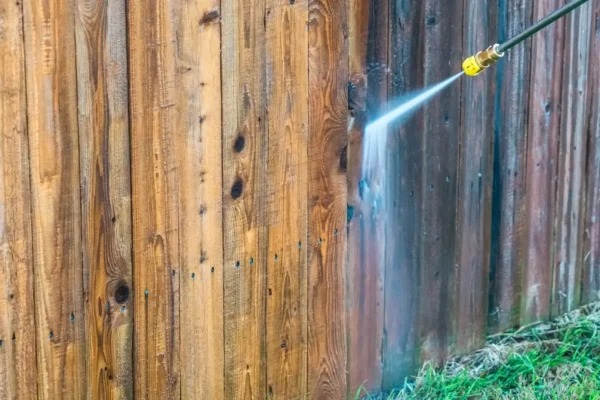 Power Wash Fence Power Wash Fence